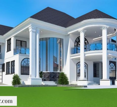 5 BEDROOM DUPLEX 5 Bedroom Duplex House Plans, Duplex Villa Plan With Pool, 5bedroom Duplex Plan, 40×60 Duplex House Plans, 4 Bedroom Duplex House Plans In Nigeria, Duplex Design, Mansion Floor Plan, House Plans, Floor Plans