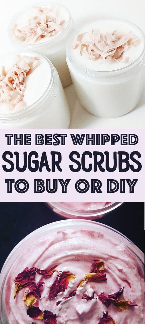 Diy Sugar Scrub Recipe, Whipped Sugar Scrub, Homemade Spa, Sugar Scrub Recipe, Beauty Shopping, Sugar Scrub Diy, Diy Scrub, Sugar Scrubs, Scrub Recipe