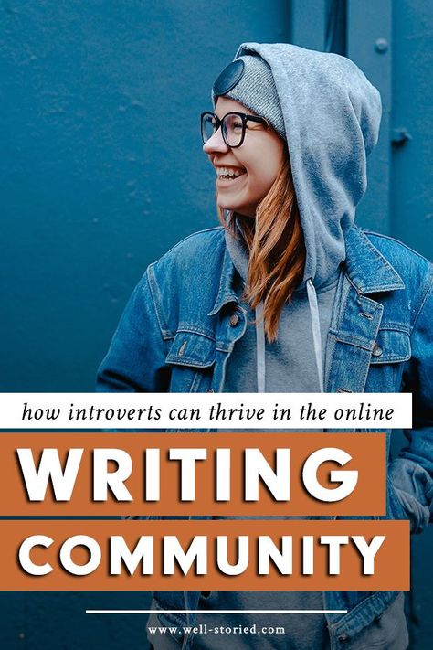 The writing life is often a lonely one, which is what makes the online writing community so fantastic. But how can you make the most of the online writing community if you're an introvert through and through? Author Lauren Simonis-Hunter shares her top tips in this guest post for the Well-Storied blog! Writers Resources, Writers Inspiration, Writing Rules, Author Life, Author Platform, Writing Groups, Aspiring Author, Writer Inspiration, Writing Motivation