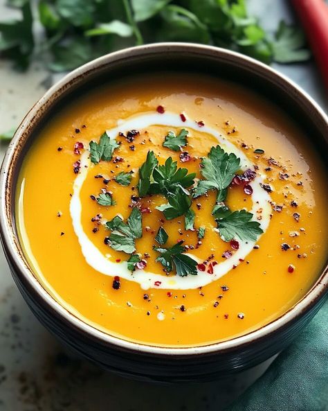 Spicy Sausage Butternut Squash Soup, Sweet Potato Butternut Squash Soup, Butternut Squash Sweet Potato Soup, Squash And Sweet Potato Soup, Butternut Squash And Sweet Potato, Spicy Butternut Squash, Spicy Butternut Squash Soup, Butternut Squash Sweet, Butternut Squash Chili