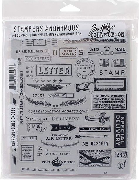 Vintage Ink Stamps, Terrence Stamp, Ink Road Stamps, Tim Holtz Correspondence Stamps, Storage Binder, Terence Stamp, Office Stamps, Stamp Storage, Freebie Friday