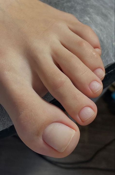 Foot Pedicure, Pretty Toe Nails, Healthy Nails, Manicure E Pedicure, Nails Acrylic, Love Nails, Nail Manicure, Feet Nails, Manicure And Pedicure