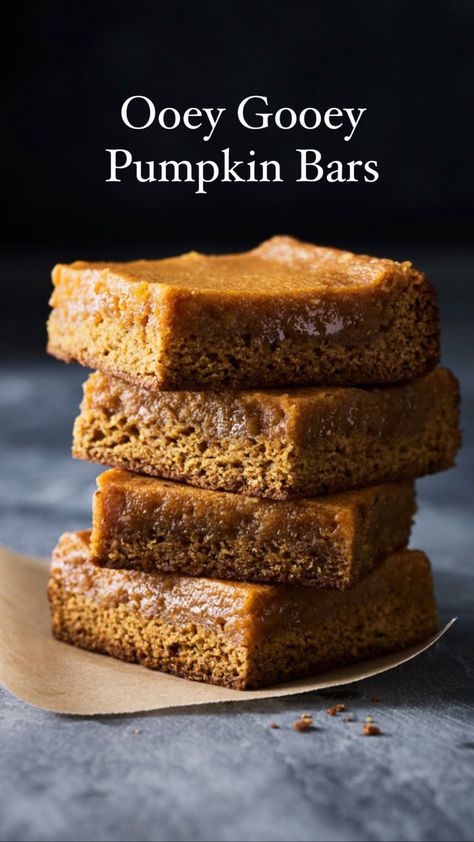 Pumpkin Ooey Gooey Bars, Gooey Pumpkin Bars, Pecan Pumpkin Butter, Fall Sweets, Autumn Treats, William Sonoma, Autumn Recipes, Pumpkin Bars, Pumpkin Butter