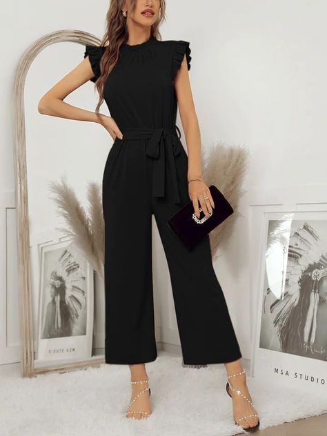 sexy jumpsuits for women
summer jumpsuits for women
dressy jumpsuits for women
best jumpsuits for women Mini Leather Bag, Overalls Fashion, Black Mock Neck, Ruffle Jumpsuit, Jumpsuit Dressy, Ruffles Fashion, Shirts Women Fashion, Selling Clothes, Ruffle Collar