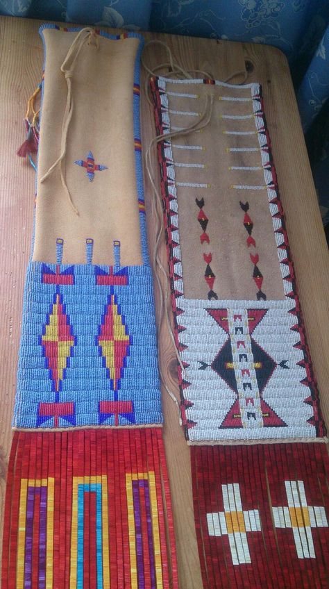 Lakota Beadwork, Quilled Creations, Beadwork Designs, Native Beadwork, Native American Artifacts, Beautiful Beadwork, Native American Beadwork, Bead Loom Bracelets, Beadwork Patterns