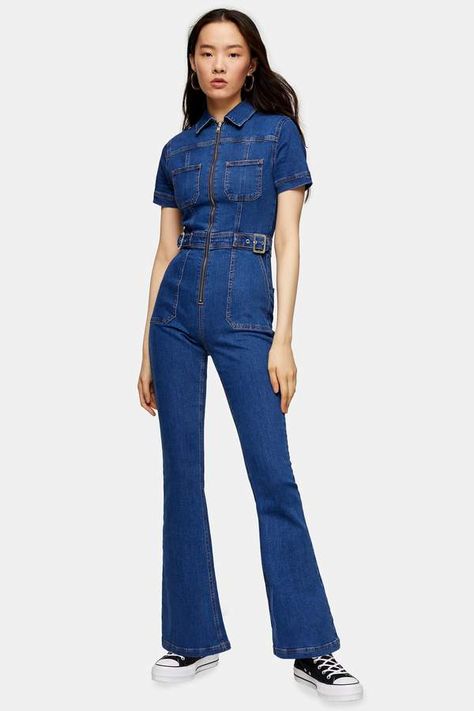 Boiler Suit Outfit, Denim Boiler Suit, Clothing Aesthetic, Jeans Overall, Effortless Outfit, Boiler Suit, Topshop Outfit, Mode Inspo, Fashion Tips For Women