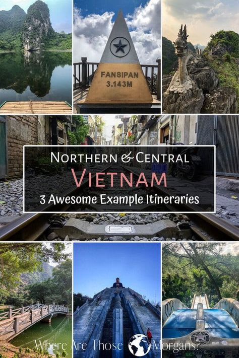 10 days is not a long time to spend in any country, especially one as diverse as Vietnam. So you'll need to be quick, hit the best spots and get a taste of what makes Vietnam special. Here are 3 example itineraries covering the best of Northern and Central Vietnam! 10 Days in Vietnam | Vietnam Vacation | Vietnam Travel Guide | Vietnam Itinerary #travelvietnam #vietnamtravel Central Vietnam, Vietnam Vacation, Vietnam Itinerary, Northern Vietnam, All Airlines, Vietnam Travel Guide, Popular Travel Destinations, Train Tour, Asia Travel Guide