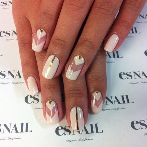 Arrow Nails, Es Nails, Arrow Art, Gold Nail Designs, Gold Nail Art, Best Nail Art Designs, Best Nail Art, Shellac Nails, Get Nails