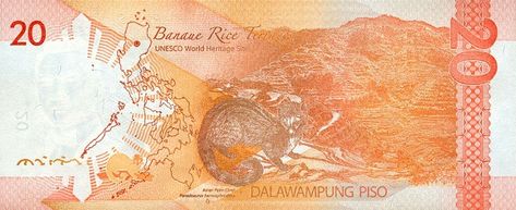 P-206 20 Pesos Philippines, Philippine Peso, Banaue, Beauty Logo, Girl Shower, The Twenties, Philippines, Art Painting, Abstract Artwork