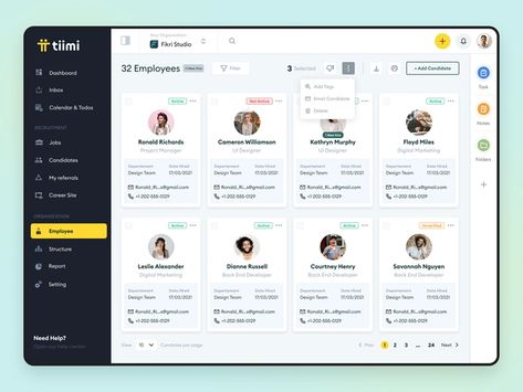 Form Builder - Tiimi - HRM by Bagus Fikri for Fikri Studio on Dribbble Marketing Folders, Form Design Web, Office Ideas For Work, Dashboard Design Template, Intranet Portal, Pitch Presentation, Fashion Show Poster, Directory Design, Employee Management