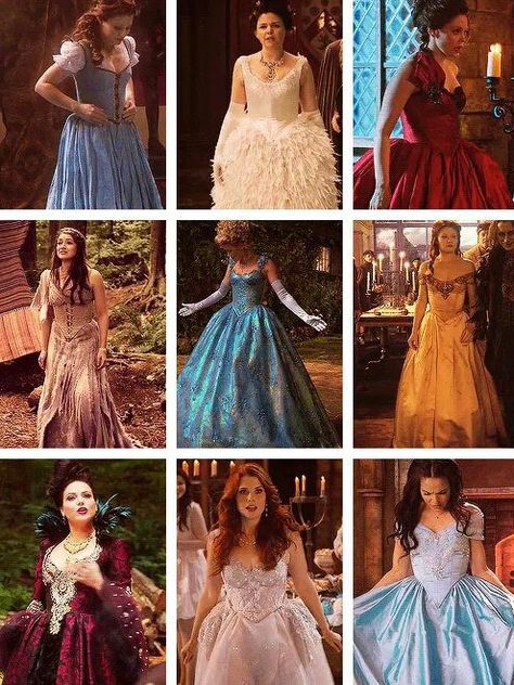 Once Upon A Pretty Dresses Once Upon A Time Prom Dress, Once Upon A Time Outfit Ideas, Once Upon A Time Dresses, Once Upon A Time Costumes, Once Upon A Time Outfits, Ouat Costumes, Twisted Fairytales, Cinderella Halloween Costume, Time Costume