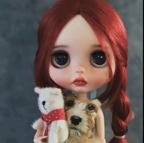 🫀 June 30, Blythe Doll, Red Hair, Red, Hair, On Instagram, White, Instagram