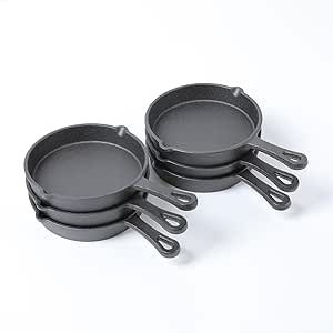 Baked Hamburgers, Cleaning Cast Iron Skillet, Mini Casseroles, Pretend Kitchen, Induction Cookware, Nonstick Skillet, Baking Dishes, Iron Skillets, Cast Iron Cooking