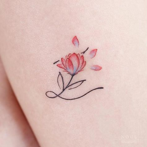 46 Unique Initial Tattoos For Men and Women - Our Mindful Life Flower Tattoo With Letter In Stem, Hidden Initial Tattoo Flower, Initial Tattoo With Flowers, Initial Tattoos For Women, Initials Tattoo Ideas, 89 Tattoo, Cute Initial Tattoos, Forearm Word Tattoo, Sister Tats