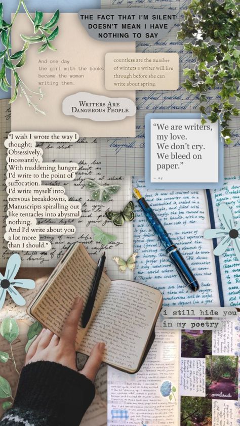 📝✒️ #writer #writing #writermoodboard #journal #authoraesthetic #author #fyp #pinterest Book Writing Wallpaper, Writer Notebook Aesthetic, Writer Motivation Wallpaper, Obsessed Writer Aesthetic, Writer Pfp Aesthetic, Aspiring Author Aesthetic, Reading And Writing Aesthetic, Writers Journal Aesthetic, Author Astethic