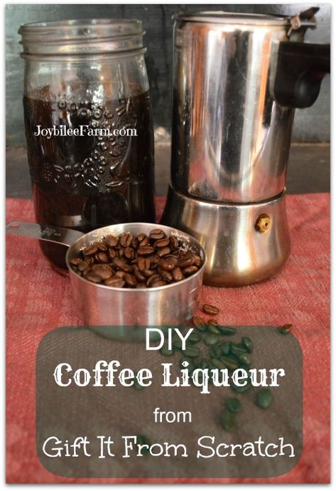 Kahlua Homemade, Homemade Liqueur Recipes, Coffee Liquor, Kahlua Coffee, Homemade Liquors, Homemade Kahlua, Kahlua Recipes, Coffee Liqueur Recipe, Farm Diy