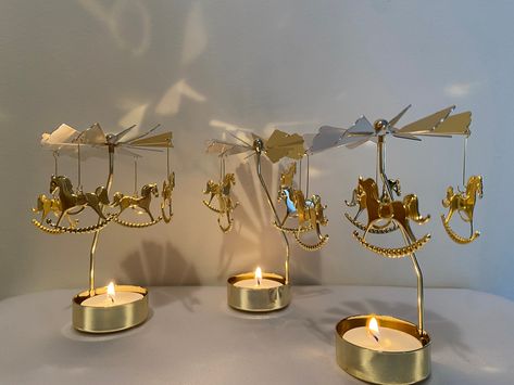 Candle Carousel, Christmas Tea Light Holder, Delicate Pendant, Christmas Tea, Tealight Holder, White Table Lamp, Send Gift, Gift Exchange, Light Holder