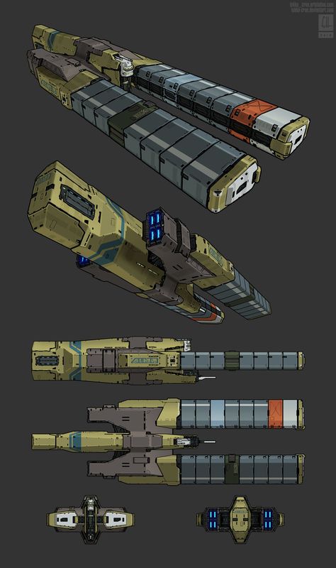 Futuristic Cargo Ship, Mercenary Spaceship, Space Freighter Ship, Scifi Cargo Ship, Space Cargo Ship Concept Art, Cargo Spaceship Concept Art, Sci Fi Cargo Ship, Space Cargo Ship, Spaceship Freighter