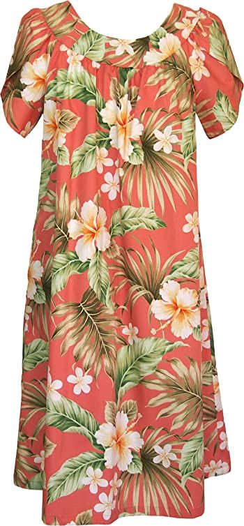 Muumuu Dress Pattern, Hawaiian Muumuu, Hawaiian Clothing, Petal Sleeves, Muumuu Dress, Summer Wedding Outfits, Petal Sleeve, Clothing Plus Size, Tea Length Dresses