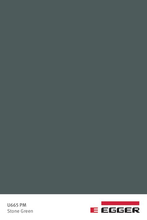 U665 PM Stone Green Greyish Green, Paint, Green, Color