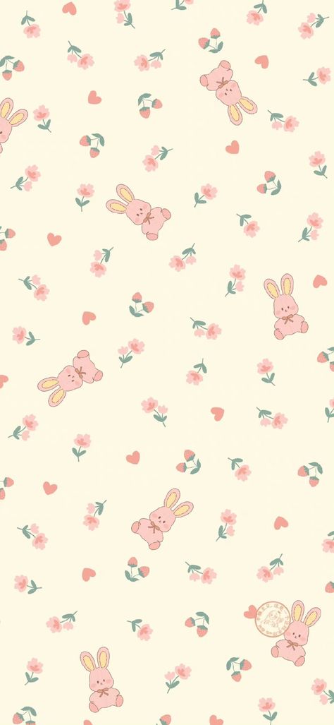 Bunny Aesthetic Wallpaper, Bunnies Aesthetic, Iphone Background Inspiration, Simplistic Wallpaper, Jelly Wallpaper, Screen Lock, Cocoppa Wallpaper, Easter Wallpaper