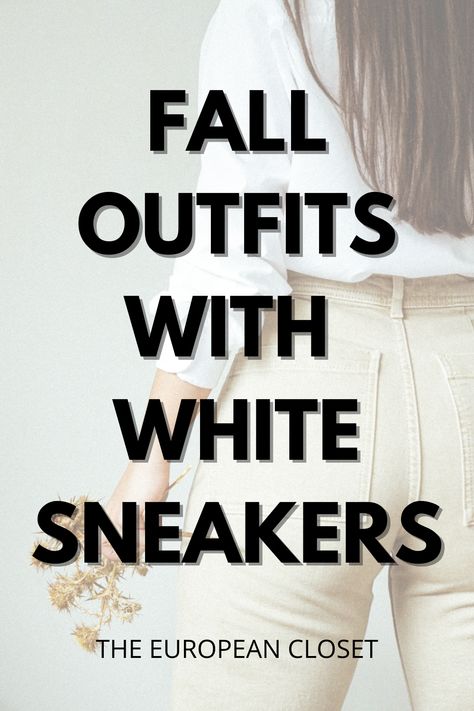 If you’re looking for cute outfits with white sneakers, you’re in the right place. Today’s post is all about how to wear white sneakers using the best women’s white sneakers out there! | outfits with sneakers | casual outftis with sneakers | white sneakers outfits | white sneakers looks | sneakers outfit | sneakers outfit for work How To Style White Sneakers Outfit Ideas, Sneakers Outfit For Work, Dress Pants With Sneakers Women, White Sneakers Outfit Fall, White Sneaker Outfits Women, White Keds Outfit, Outfits With Sneakers Women, Outfits With Tennis Shoes, Outfits With White Sneakers