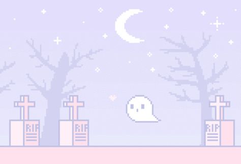 Photo Gif Kawaii, Pastel Goth Aesthetic, Kawaii Background, Goth Wallpaper, Arte 8 Bits, Lavender Aesthetic, Aesthetic Gif, Kawaii Wallpaper, Creepy Cute