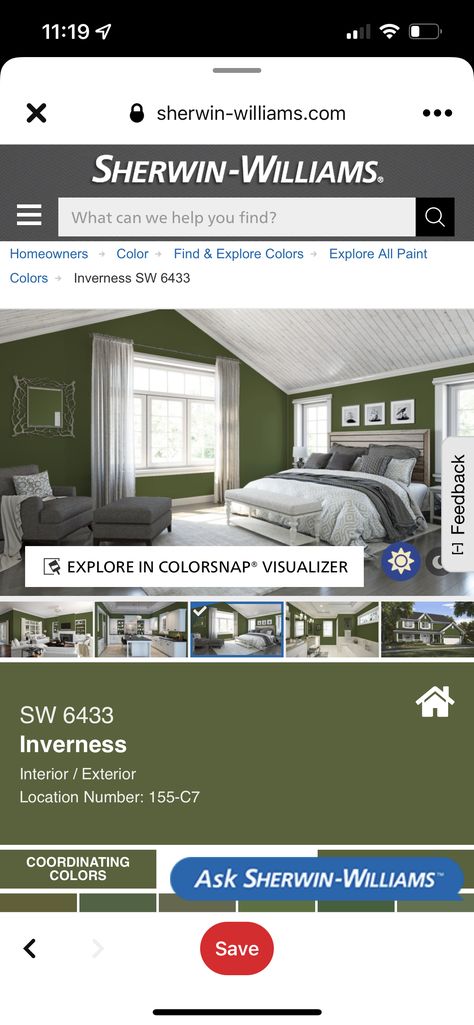 Inverness Sherwin Williams, Sherwin Williams Inverness, Inverness, Coordinating Colors, Sherwin Williams, Interior And Exterior, Paint Colors, Exterior, Paint