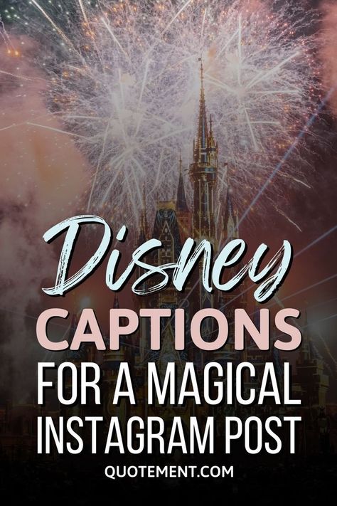 To help you pick the perfect captions for your Disney pics, I’ve prepared a list of the best Disney captions anywhere on the web! Disney Magical Quotes, Disney Couple Captions, Walt Disney World Quotes, Disneyworld Captions Instagram, Disney Trip Quotes, Disney Quotes Family, Going To Disney Quotes, Disney Post Captions, Captions For Disney Pictures