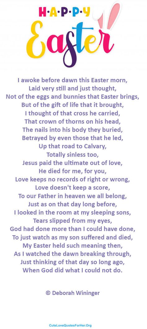 30 Easter Love Poems 2023 for Him and Her Easter Speeches, Christmas Love Quotes, Easter Verses, Poetry Happy, Passion Week, Easter Poems, Peace In The World, Sunday Prayer, Easter Prayers