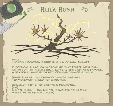 Plant Magic Items Dnd, Dnd Herbs, Magical Plants Art, Dnd Plants, Magic Plants, Fantasy Plants, Potion Ingredients, Dnd Homebrew, Dnd Items