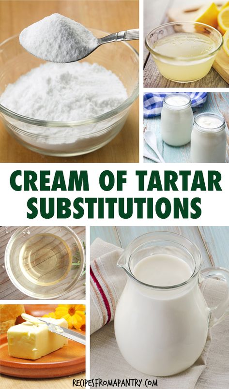 Cream of Tartar is an ingredient you may not use frequently. So, if you need Cream of Tartar but don't have any, just select an item from this list of options to use as a substitute for cream of tartar. With these 7 helpful swaps, a great stand-in will always be within reach. Your question of what can you substitute for cream of tartar is answered. I’ve done the research, so you don’t have to! Click through to get this handy Cream of Tartar Substitute list!! #kitchenswaps #creamoftartar Cream Of Tartar Substitute, Substitute For Cream, Home Remedies For Cavities, Naturally Whiten Teeth, Cooking Substitutions, Cream Of Tarter, How To Make Cream, Dental Cavities, Whiten Teeth