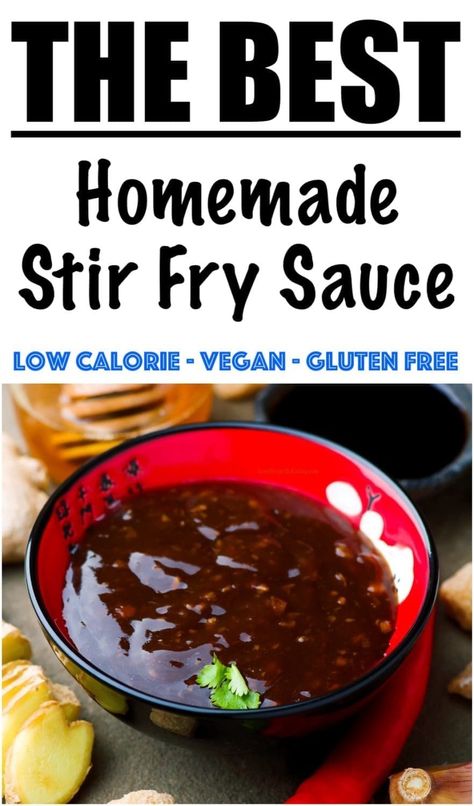 Low Calorie Stir Fry Sauce, Low Calorie Stir Fry, Sauteed Chicken Recipes, Vegetable Stir Fry Sauce, Healthy Stir Fry Sauce, Steam Chicken Recipe, Asian Stir Fry Sauce, Fry Sauce Recipe, Asian Sauce Recipes