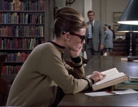 Breakfast At Tiffany's, Reading A Book, A Book, A Woman, Desk, Reading