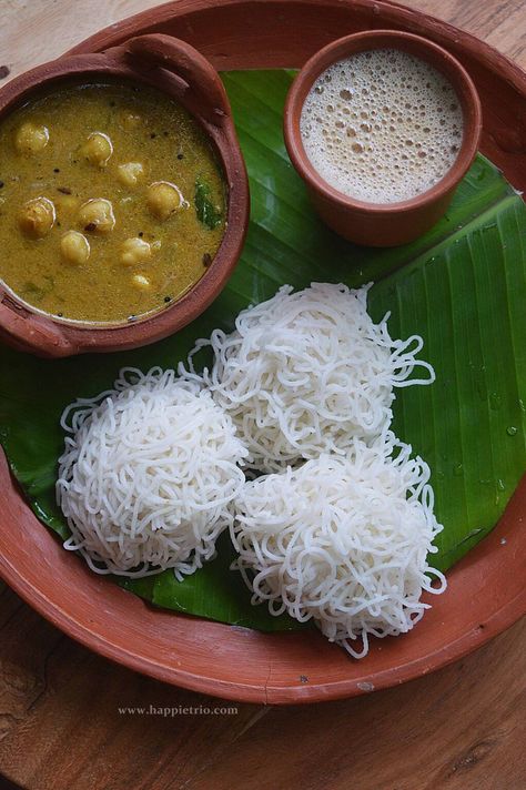 Idiyappam | Sevai | String Hopper | Rice Noodules - Cook with Sharmila Sevai Recipe, Indian Diet Recipes, China Country, Variety Food, Edit Image, Eating Food Funny, Healthy Indian Recipes, Kerala Food, State Foods