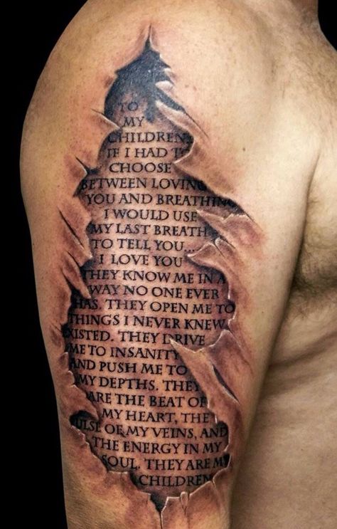 Brightlingsea Beach Skin Tear Tattoo, 3d Tattoo Ideas, Ripped Skin Tattoo, Best 3d Tattoos, Rip Tattoo, Catrina Tattoo, Glow Hair, Skin Tattoo, Cross Tattoo For Men