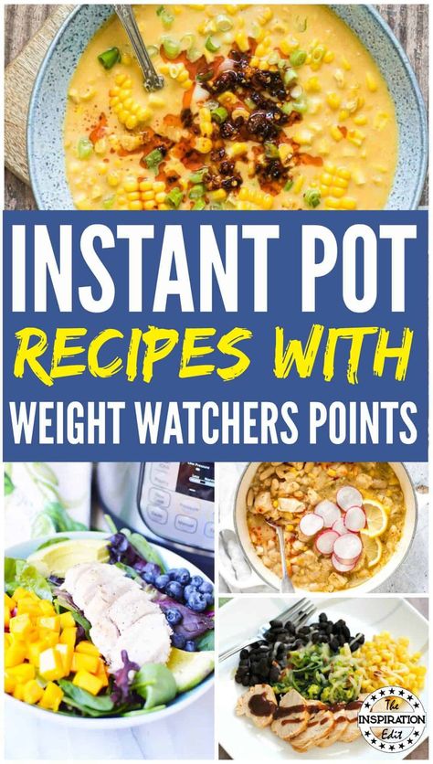 Ww Instant Pot Recipes, Weight Watchers Instant Pot Recipes, Weight Watchers Instant Pot, Delicious Instant Pot Recipes, Weight Watchers Chicken, Pot Recipes Easy, Healthy Instant Pot, Healthy Instant Pot Recipes, Instant Pot Dinner