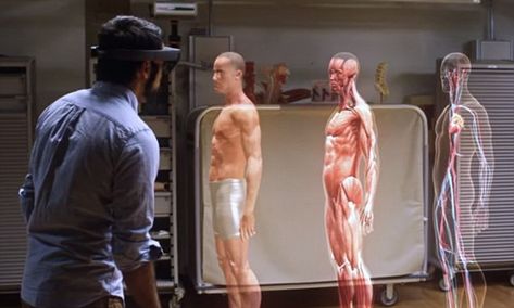 Video reveals how HoloLens lets doctors get under the skin of patients Future Technology Gadgets, Hologram Technology, It Service Management, Techno Gadgets, Future Technology Concept, Virtual Reality Technology, Future Doctor, Medical Health, Health Tech