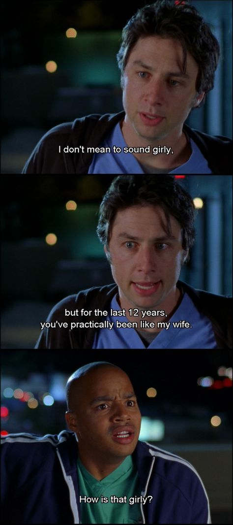 Turk And Jd, Scrubs Tv Shows, Scrubs Tv, Hospital Tv, Funny Shows, Tv Show Quotes, Best Tv Shows, Best Shows Ever, Best Tv