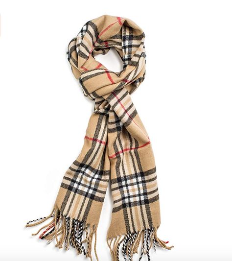 This Burberry inspired scarf is only $2.96. Such a dandy deal! It's the perfect fall fashion statement piece that is a must have. Cold Weather Attire, Cashmere Winter Scarf, Stylish Scarves, Soft Classic, Blanket Scarf, Winter Outfit, Scarf Styles, Winter Scarf, Plaid Scarf