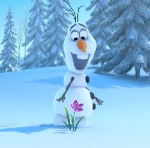 OLAF LOOKING AT A FLOWER!!!! Olaf Aesthetic, Disney Sidekicks, Olaf Snowman, Elsa Disney, Frozen Wallpaper, Disney Queens, Disney Frozen Olaf, Cat Ears Headband, Frozen Elsa And Anna