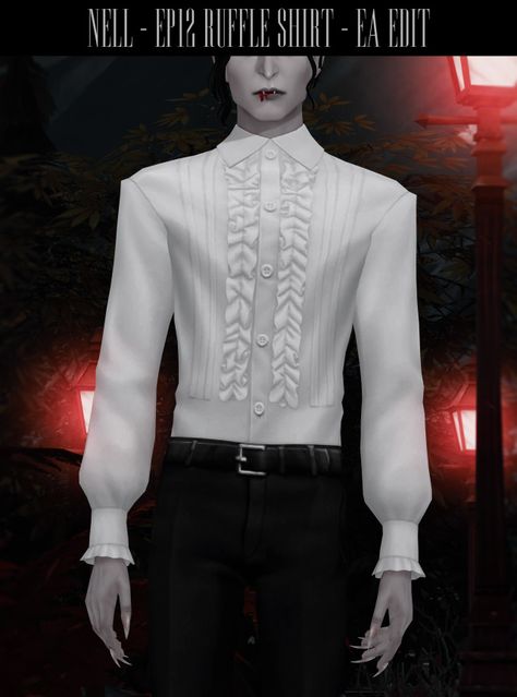 Victorian Clothing Male, Sims 4 Vampire Cc, Sims 4 Vampire, Sims 4 Cc Goth, Sims 4 Male Clothes, Clothes Cc, Vampire Clothes, Sims 4 Anime, Free Sims 4