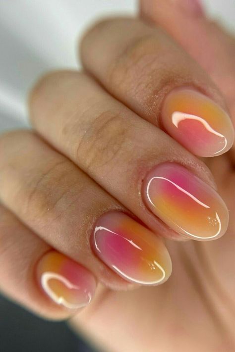 Art Personality, Aura Nails, Nail Goals, Nagellack Trends, Cute Simple Nails, Polish Ideas, Summery Nails, Girly Acrylic Nails, Nail Swag