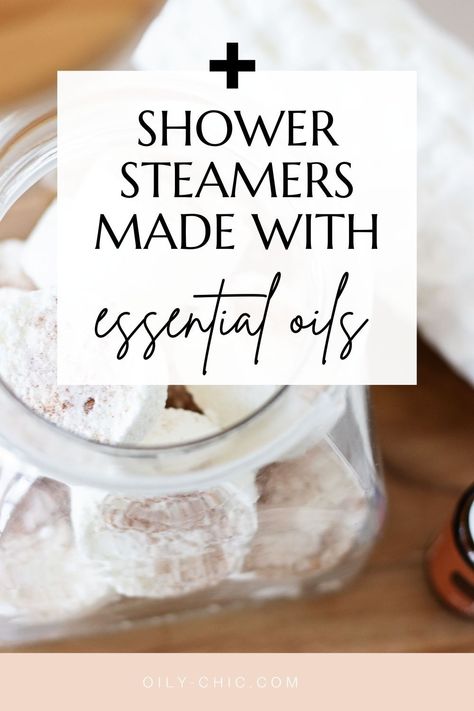 When you don’t have time for a long, luxurious soak in the tub with a bath bomb, a quick shower with a DIY shower steamer does the trick! Easy Shower Steamers Diy, Essential Oil Shower Steamers, Bath Melts Diy, Shower Steamers Diy, Spa Vibes, Natural Showers, Young Living Essential Oils Recipes, Making Essential Oils, Essential Oils Bath