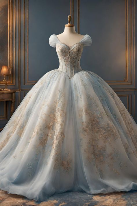 Pretty Ball Gowns Princesses, Ballgown Dresses Aesthetic, Versailles Ball Gown, Royal Ball Gowns Princesses, Bridgerton Ball Gowns, Princess Gowns Aesthetic, 1800 Ball Gowns, Royal Outfits Aesthetic, Princess Ball Gowns Royals