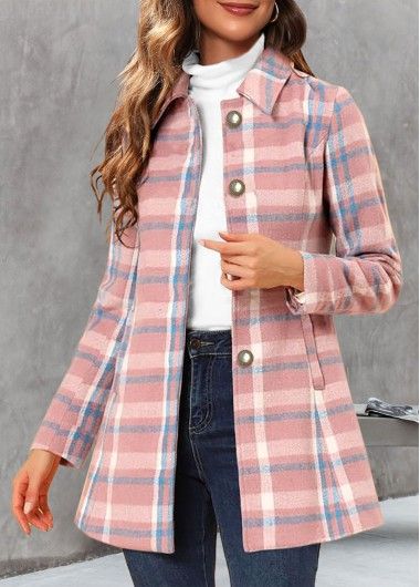 Outwear Coats | Winter Coats & Jackets For Women | ROTITA Over Coat Design For Women, Coat Designs For Women, Designer Coats For Women, Long Winter Coats Women, Mode Mantel, Stylish Tops For Women, Trendy Tops For Women, Plaid Outfits, Wool Coat Women