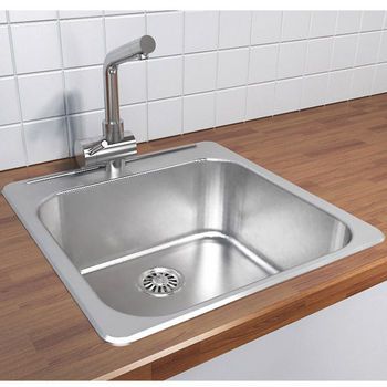 Overmount Kitchen Sink, Overmount Sink, Ikea Farmhouse Sink, Farmhouse Sink Faucet, Composite Kitchen Sinks, Drainboard Sink, Drop In Kitchen Sink, Prep Sink, Drain Opener