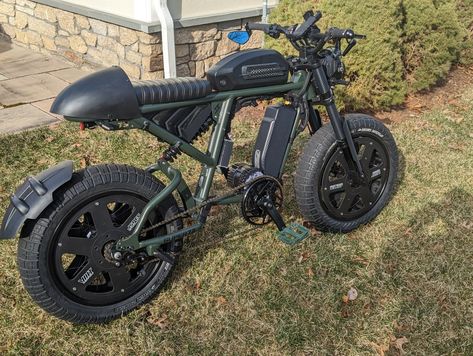 Super 73 Custom, Super73 Mods, Bear Vs Bull, Super 73, Electronic Bike, Bicycle Diy, Bicycle Tattoo, Fat Tire Electric Bike, Cycle Car