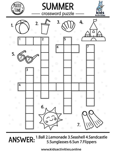 Summer Themed Worksheets, Summer Season Worksheets For Kids, Summer Camp Worksheets, Summer Worksheets For Kindergarten, Summer Worksheets For Preschool, Summer Worksheets For Kids, Beach Worksheet, Activities Director, Free Summer Activities