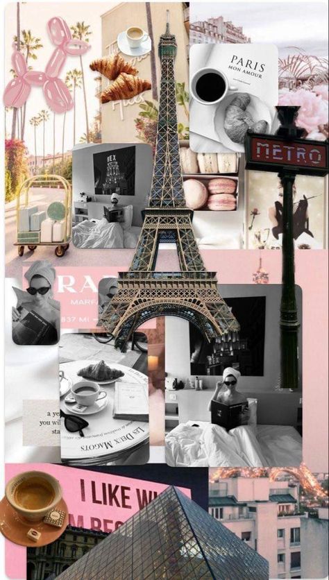 Paris Aesthetic Wallpaper, Paris Background, Torre Eiffel Paris, The Best Wallpapers, Map Compass, Travel Collage, Girl Wallpapers, Iphone Wallpaper Stills, Iphone Wallpaper Classy